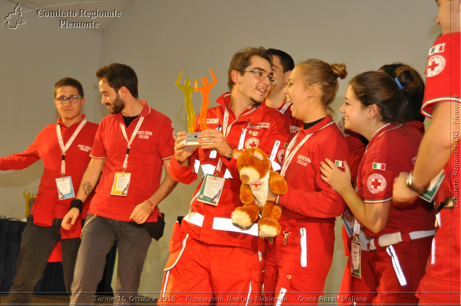 Torino 10 Ottobre 2015 - Premiazioni Meeting Nazionale - Croce Rossa Italiana- Comitato Regionale del Piemonte