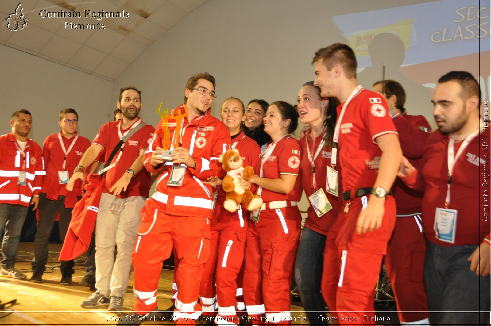 Torino 10 Ottobre 2015 - Premiazioni Meeting Nazionale - Croce Rossa Italiana- Comitato Regionale del Piemonte