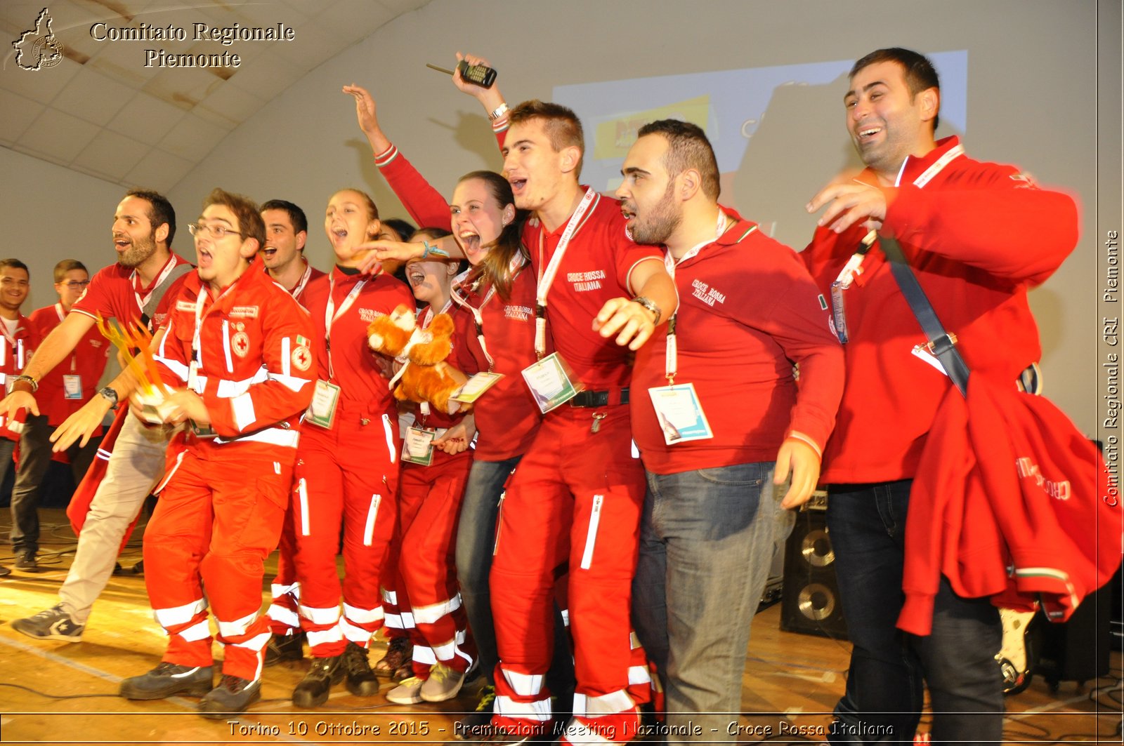 Torino 10 Ottobre 2015 - Premiazioni Meeting Nazionale - Croce Rossa Italiana- Comitato Regionale del Piemonte