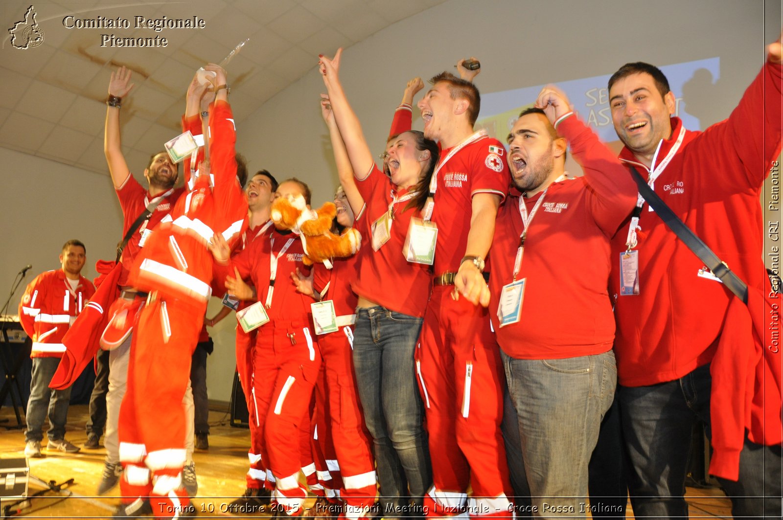 Torino 10 Ottobre 2015 - Premiazioni Meeting Nazionale - Croce Rossa Italiana- Comitato Regionale del Piemonte