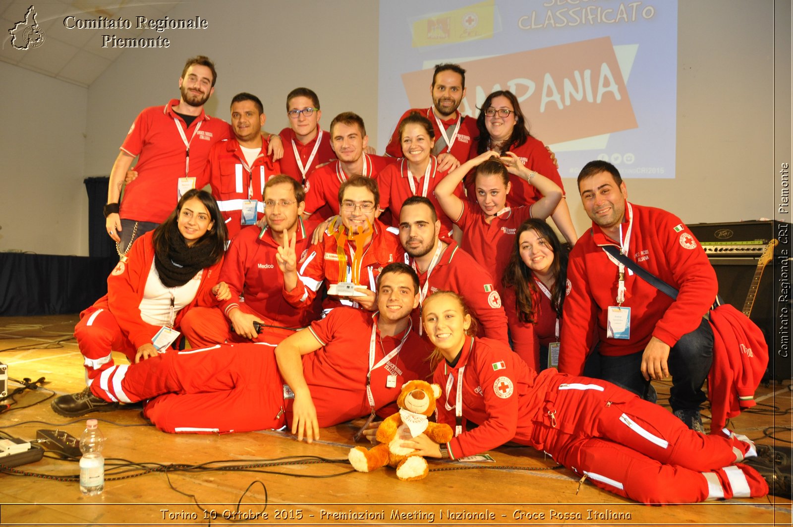 Torino 10 Ottobre 2015 - Premiazioni Meeting Nazionale - Croce Rossa Italiana- Comitato Regionale del Piemonte