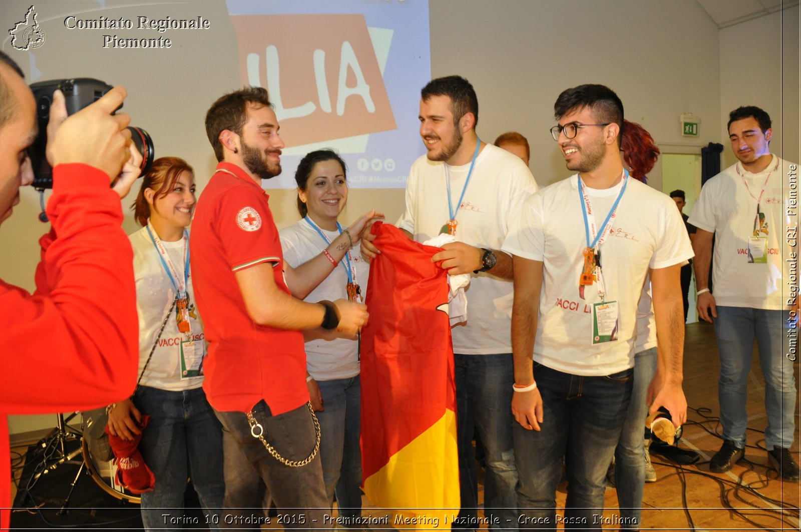 Torino 10 Ottobre 2015 - Premiazioni Meeting Nazionale - Croce Rossa Italiana- Comitato Regionale del Piemonte