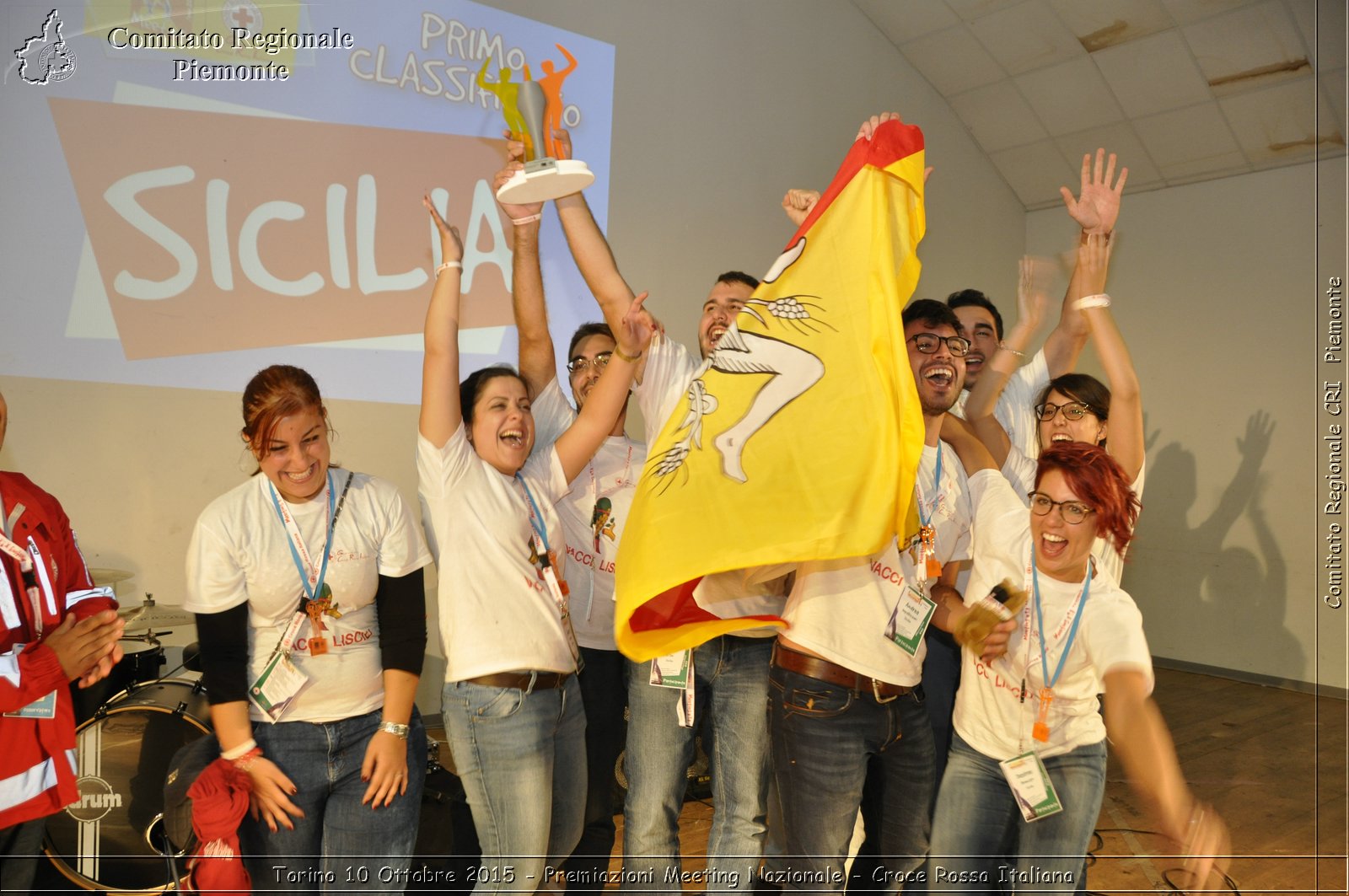 Torino 10 Ottobre 2015 - Premiazioni Meeting Nazionale - Croce Rossa Italiana- Comitato Regionale del Piemonte