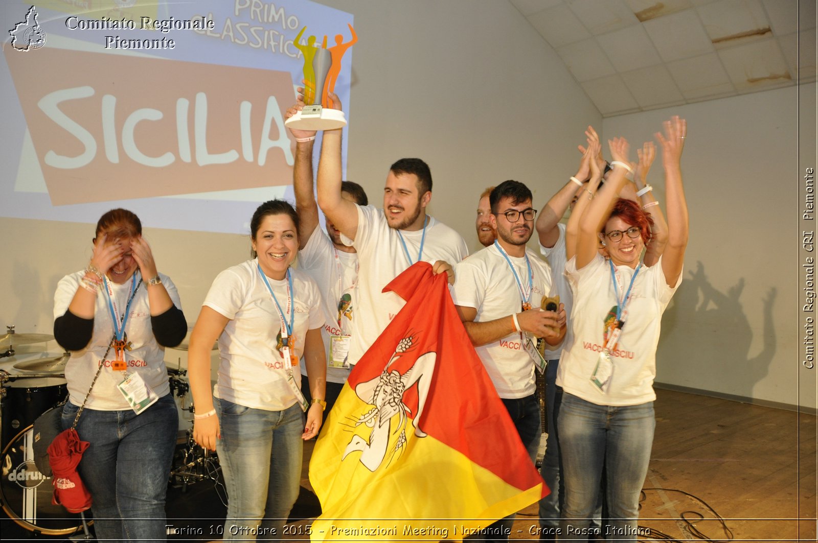 Torino 10 Ottobre 2015 - Premiazioni Meeting Nazionale - Croce Rossa Italiana- Comitato Regionale del Piemonte