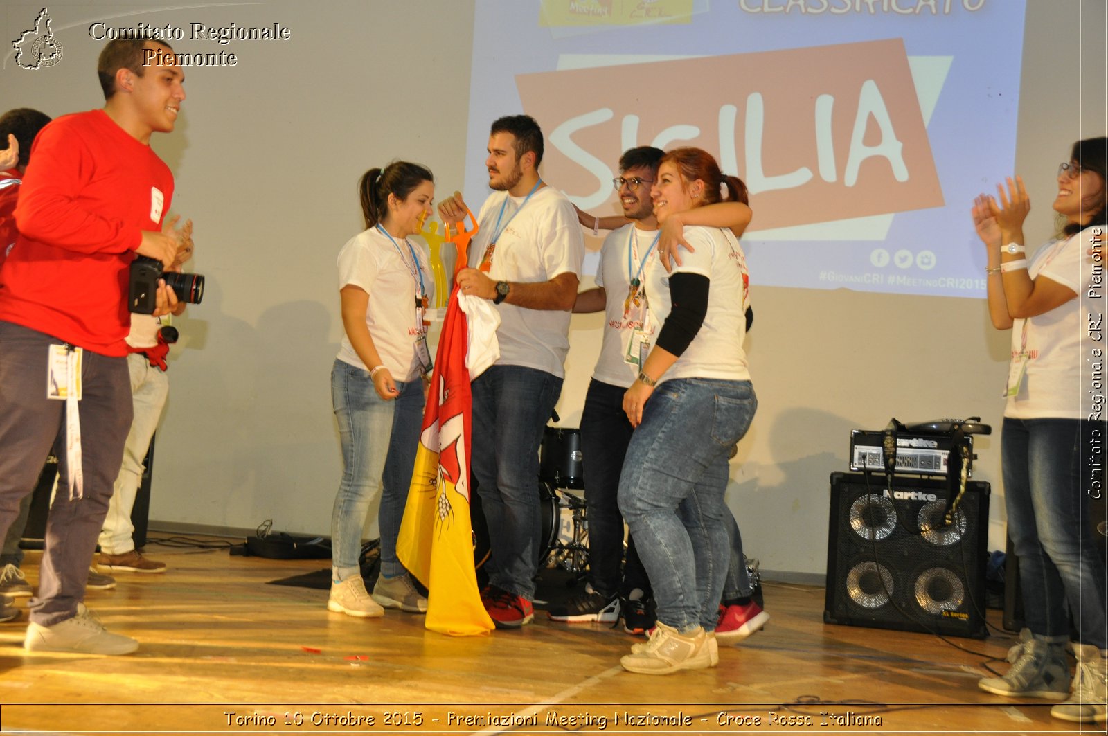 Torino 10 Ottobre 2015 - Premiazioni Meeting Nazionale - Croce Rossa Italiana- Comitato Regionale del Piemonte