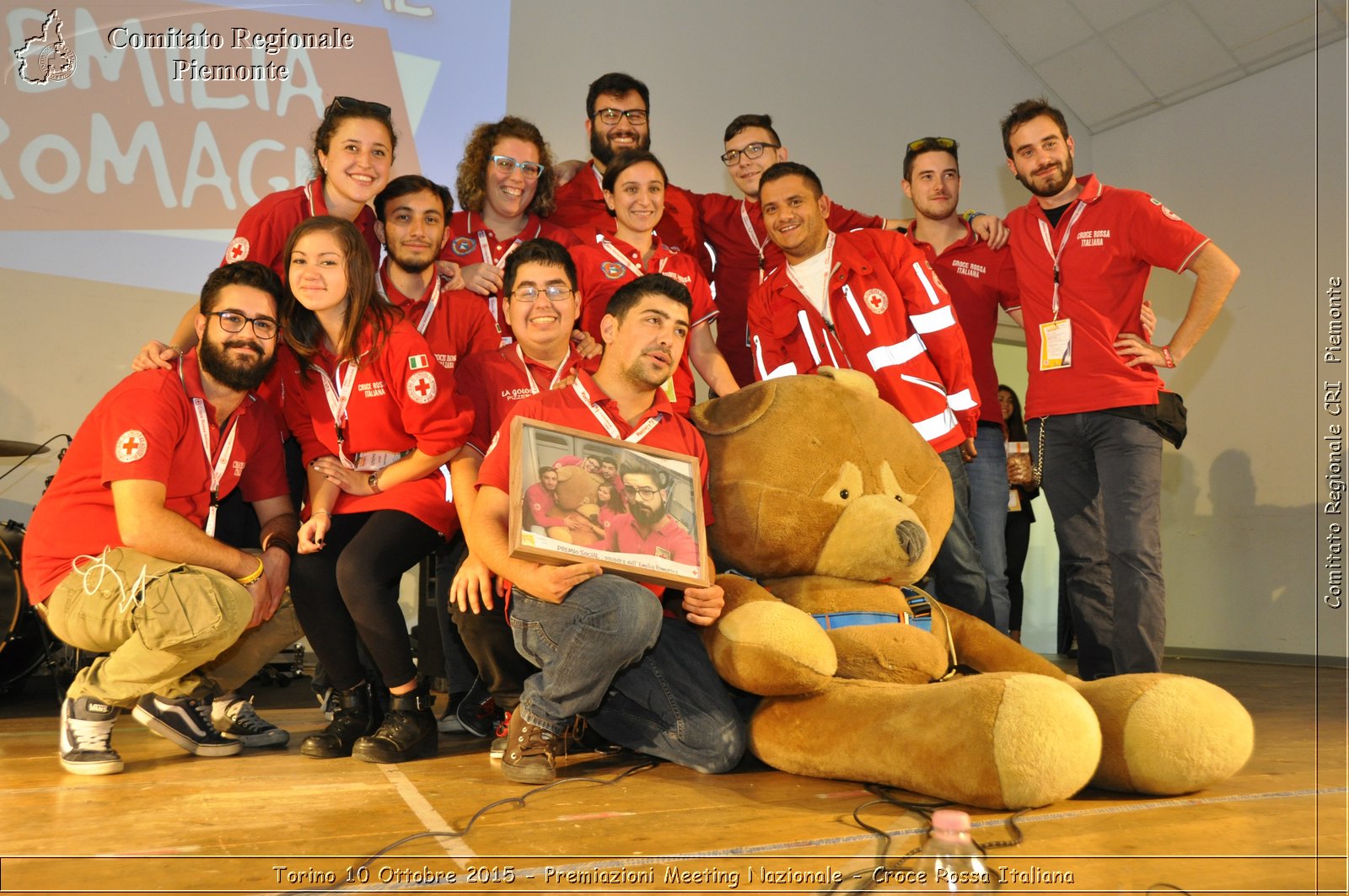 Torino 10 Ottobre 2015 - Premiazioni Meeting Nazionale - Croce Rossa Italiana- Comitato Regionale del Piemonte