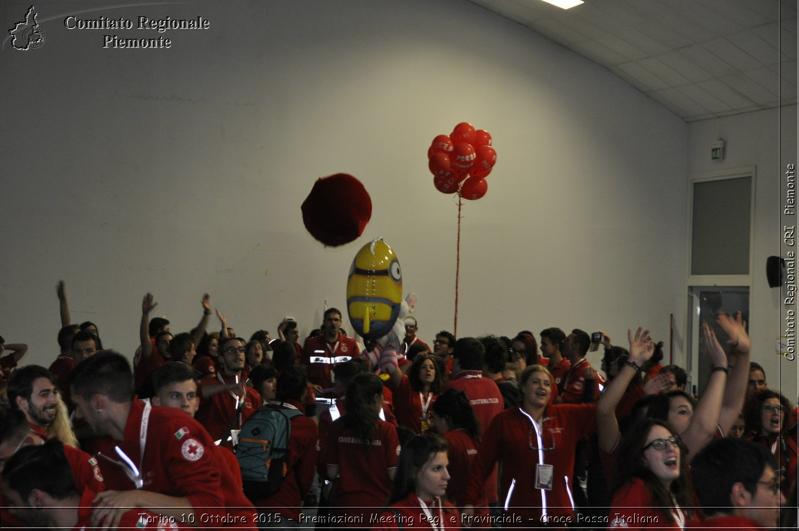 Torino 10 Ottobre 2015 - Premiazioni Meeting Reg e Provinciale - Croce Rossa Italiana- Comitato Regionale del Piemonte