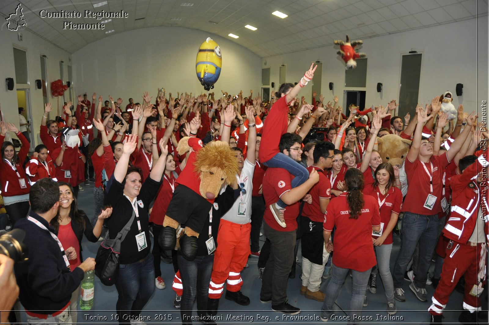 Torino 10 Ottobre 2015 - Premiazioni Meeting Reg e Provinciale - Croce Rossa Italiana- Comitato Regionale del Piemonte