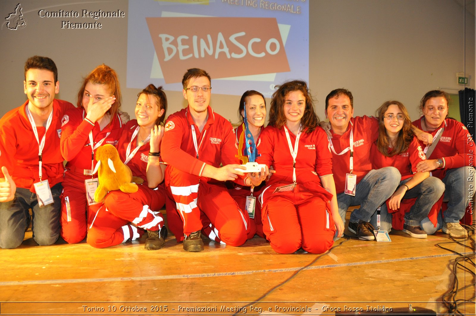 Torino 10 Ottobre 2015 - Premiazioni Meeting Reg e Provinciale - Croce Rossa Italiana- Comitato Regionale del Piemonte