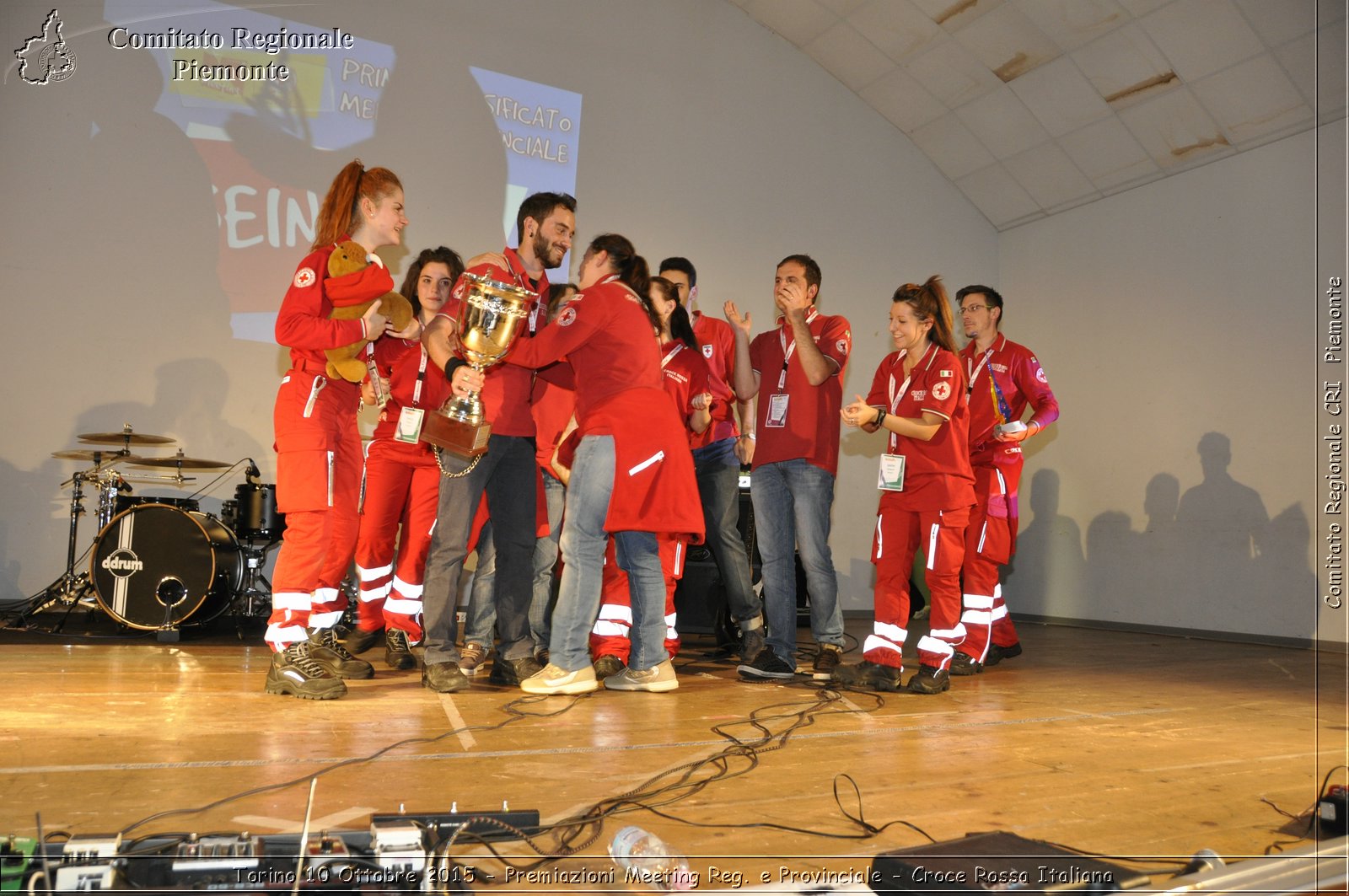 Torino 10 Ottobre 2015 - Premiazioni Meeting Reg e Provinciale - Croce Rossa Italiana- Comitato Regionale del Piemonte