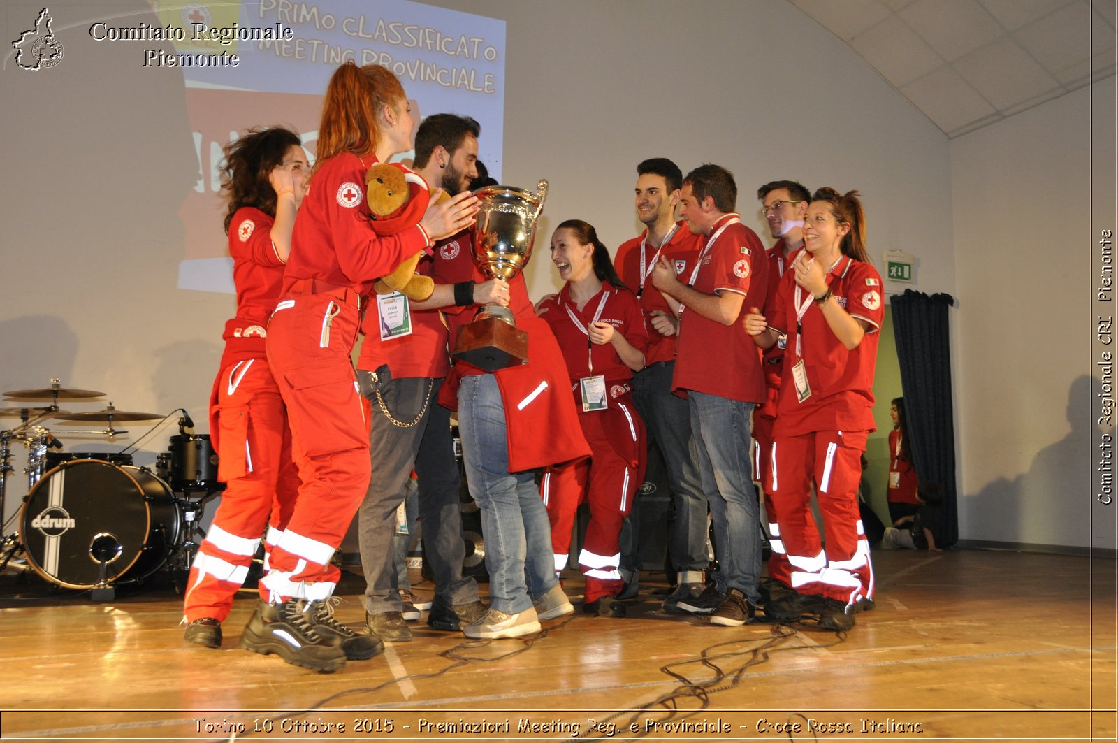 Torino 10 Ottobre 2015 - Premiazioni Meeting Reg e Provinciale - Croce Rossa Italiana- Comitato Regionale del Piemonte