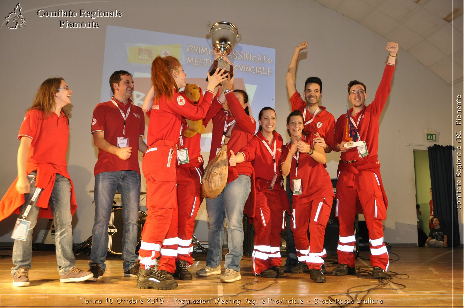 Torino 10 Ottobre 2015 - Premiazioni Meeting Reg e Provinciale - Croce Rossa Italiana- Comitato Regionale del Piemonte