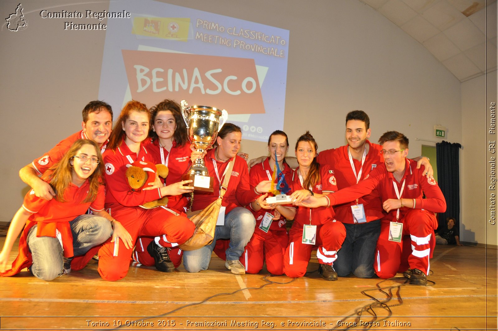 Torino 10 Ottobre 2015 - Premiazioni Meeting Reg e Provinciale - Croce Rossa Italiana- Comitato Regionale del Piemonte