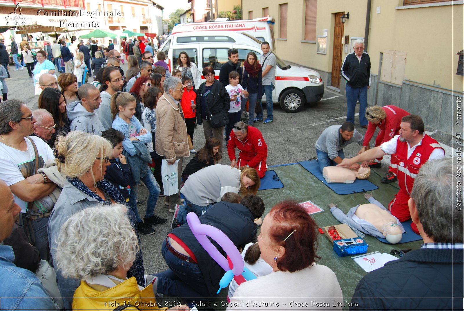 Nole 11 Ottobre 2015 - Colori e Sapori d'Autunno - Croce Rossa Italiana- Comitato Regionale del Piemonte