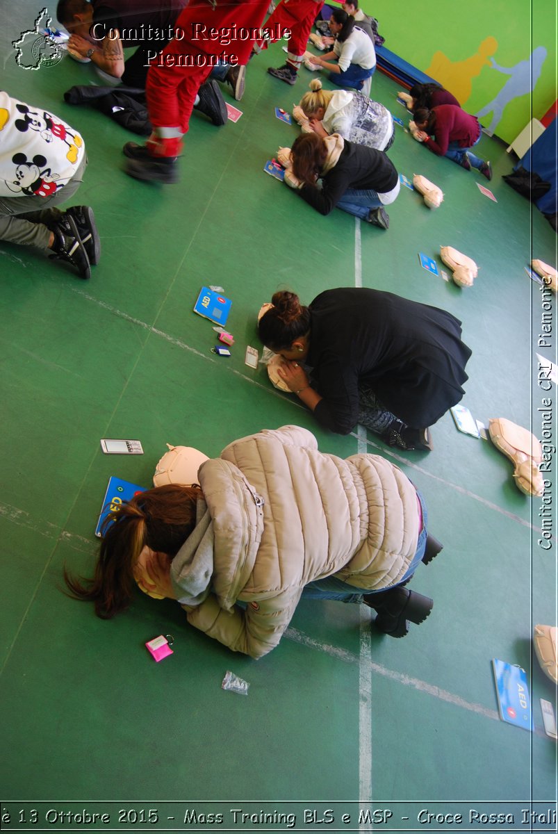 Ciri 13 Ottobre 2015 - Mass Training BLS e MSP - Croce Rossa Italiana- Comitato Regionale del Piemonte