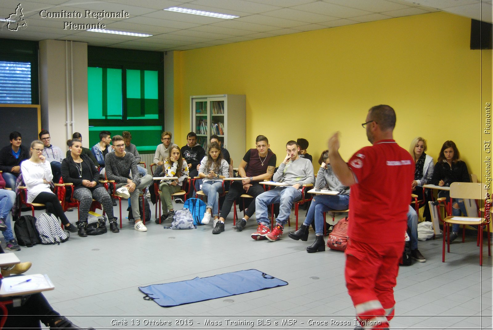 Ciri 13 Ottobre 2015 - Mass Training BLS e MSP - Croce Rossa Italiana- Comitato Regionale del Piemonte