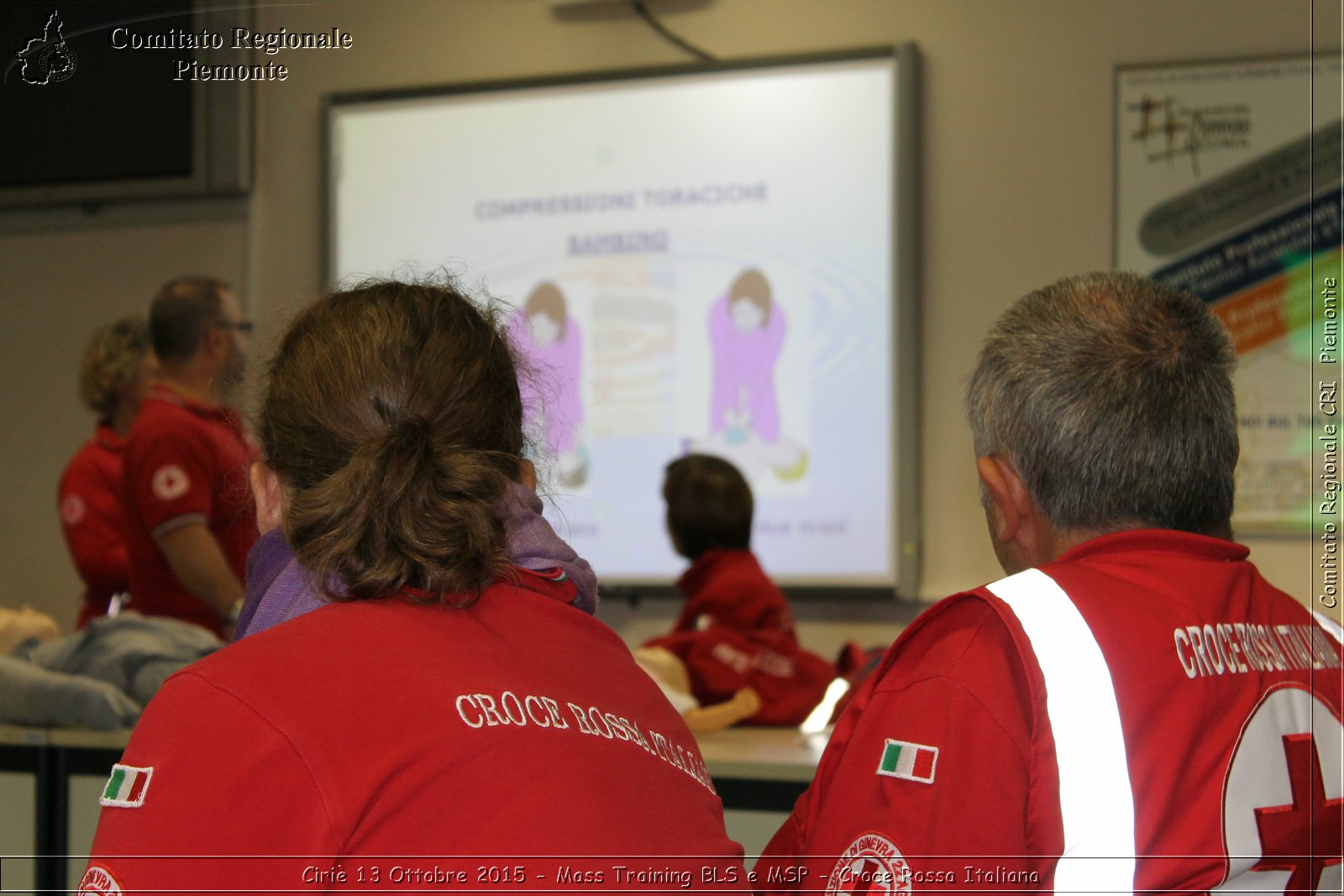 Ciri 13 Ottobre 2015 - Mass Training BLS e MSP - Croce Rossa Italiana- Comitato Regionale del Piemonte