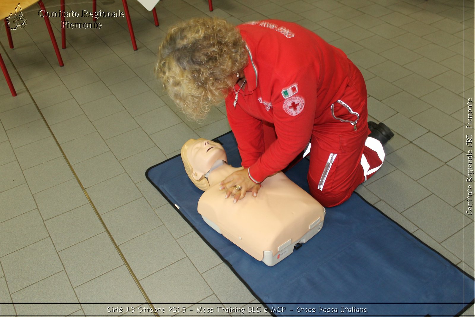 Ciri 13 Ottobre 2015 - Mass Training BLS e MSP - Croce Rossa Italiana- Comitato Regionale del Piemonte