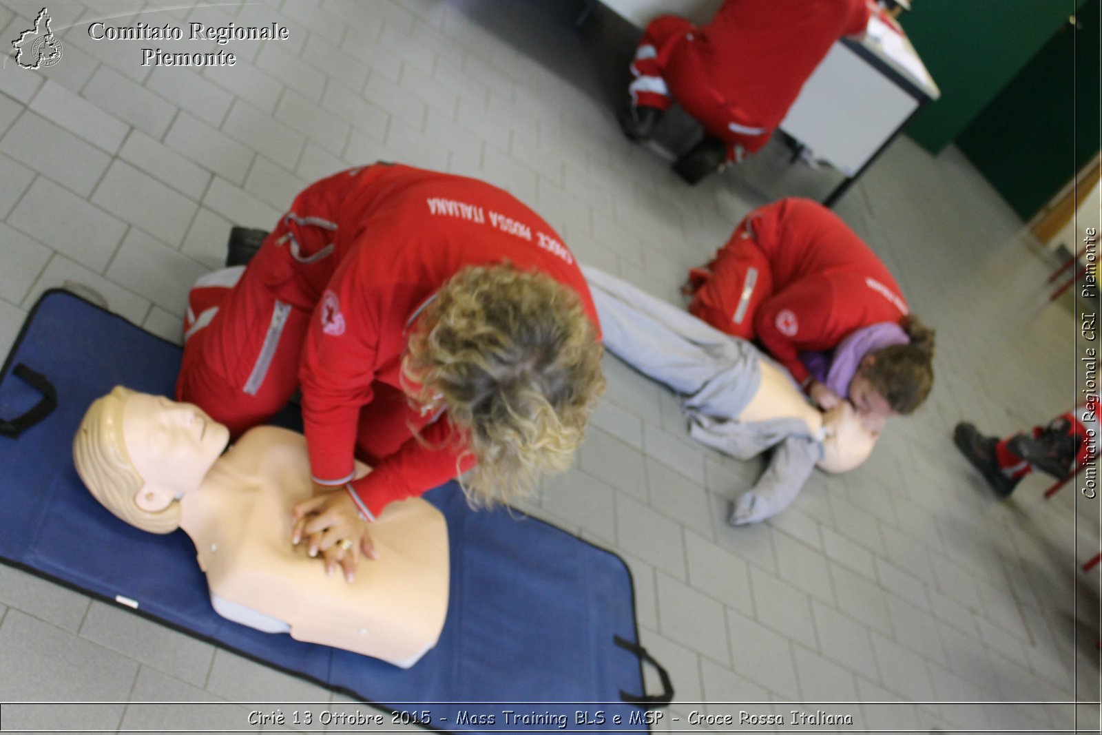 Ciri 13 Ottobre 2015 - Mass Training BLS e MSP - Croce Rossa Italiana- Comitato Regionale del Piemonte