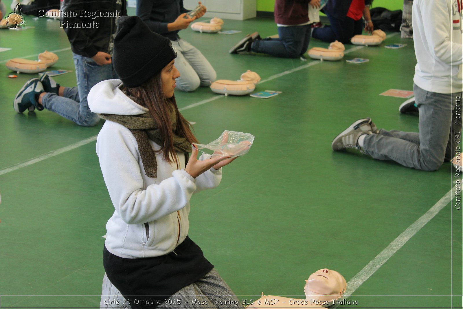 Ciri 13 Ottobre 2015 - Mass Training BLS e MSP - Croce Rossa Italiana- Comitato Regionale del Piemonte