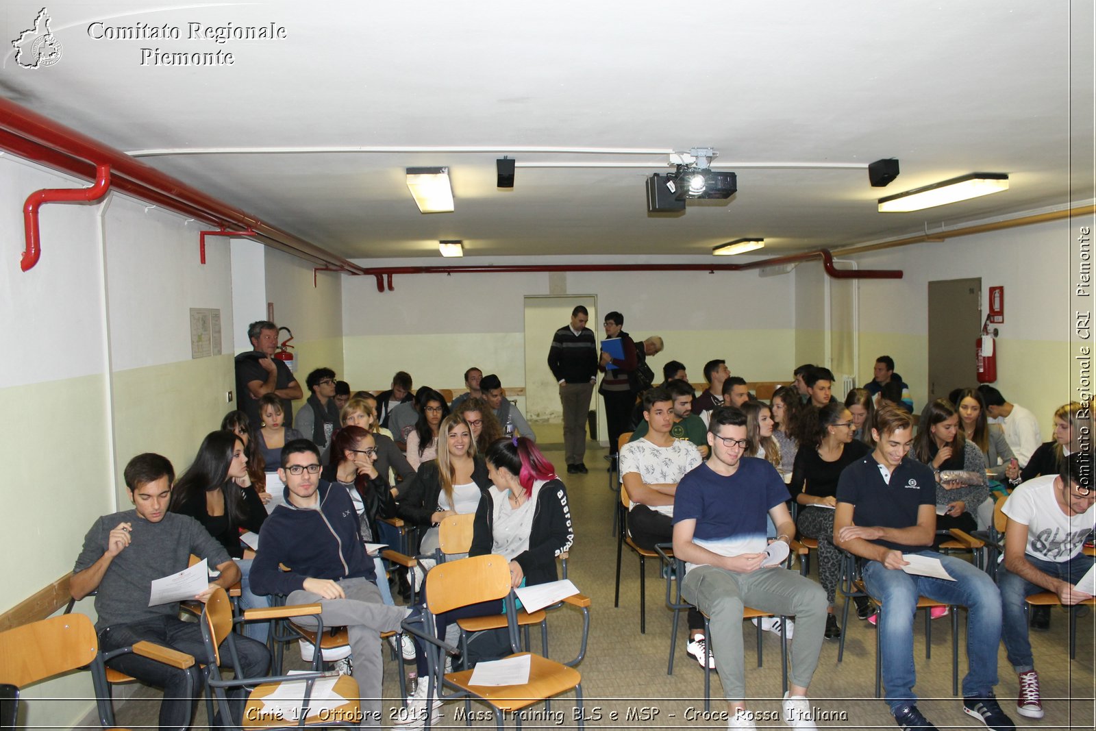 Ciri 17 Ottobre 2015 - Mass Training BLS e MSP - Croce Rossa Italiana- Comitato Regionale del Piemonte