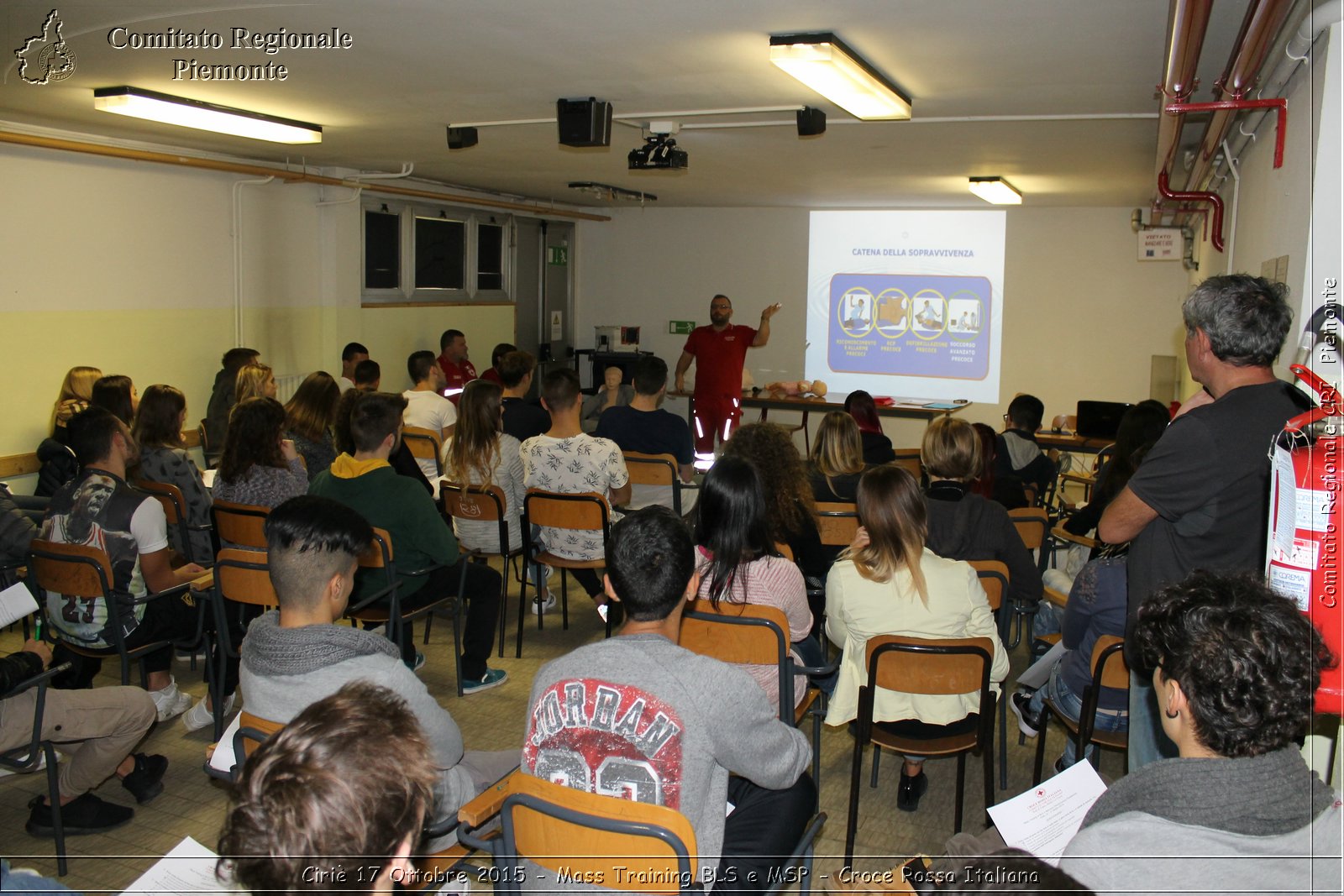 Ciri 17 Ottobre 2015 - Mass Training BLS e MSP - Croce Rossa Italiana- Comitato Regionale del Piemonte