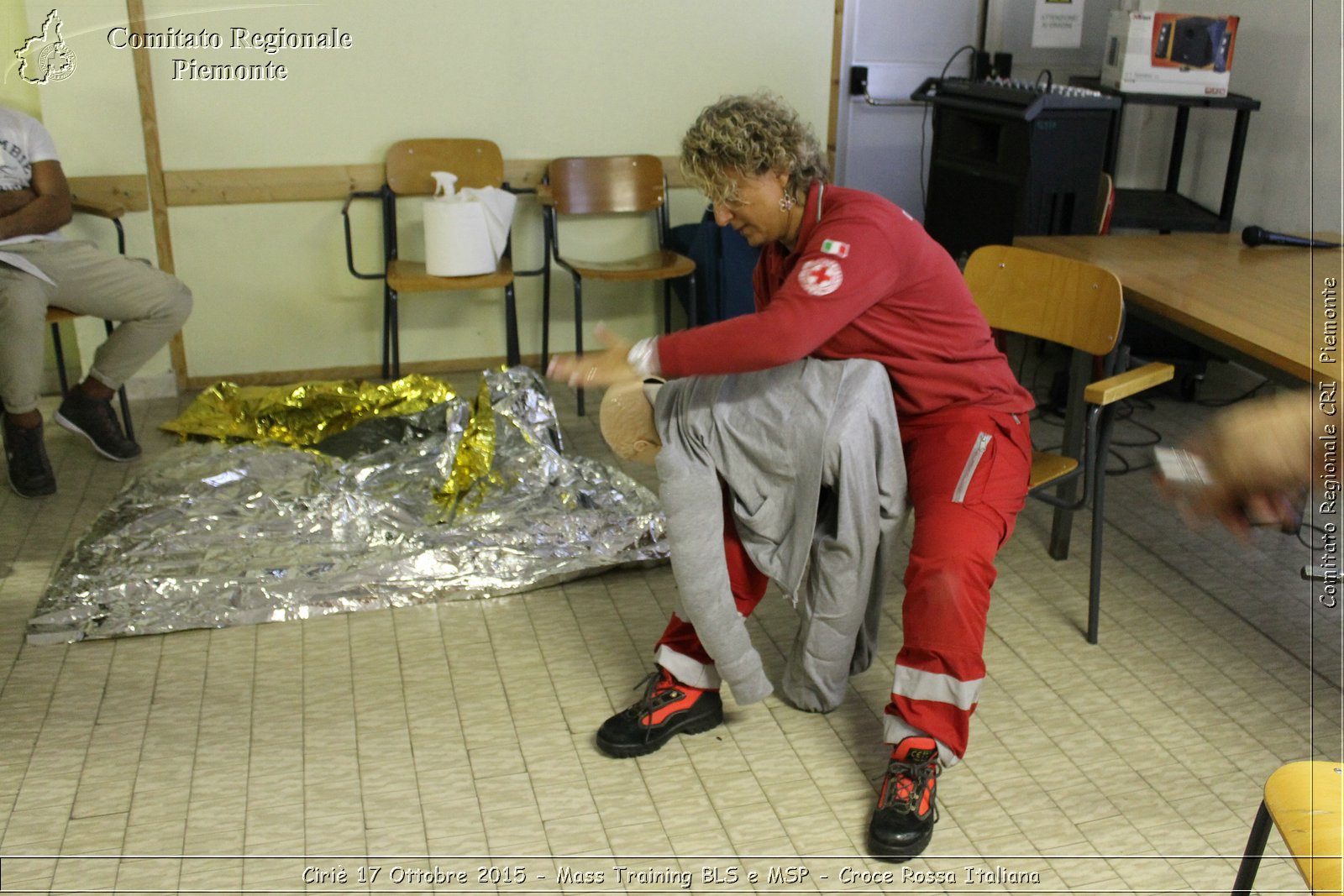 Ciri 17 Ottobre 2015 - Mass Training BLS e MSP - Croce Rossa Italiana- Comitato Regionale del Piemonte