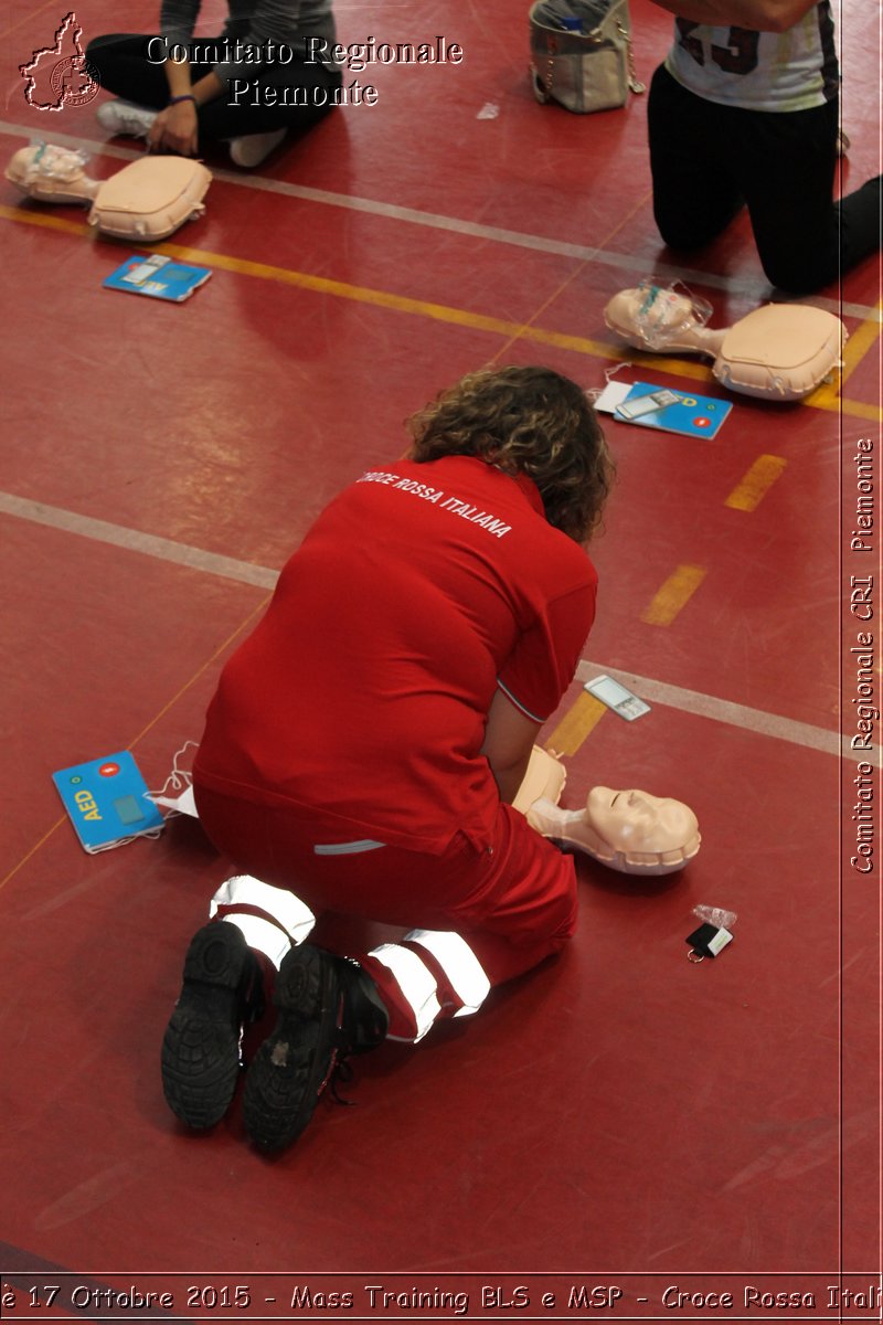 Ciri 17 Ottobre 2015 - Mass Training BLS e MSP - Croce Rossa Italiana- Comitato Regionale del Piemonte