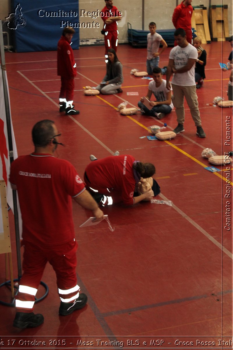 Ciri 17 Ottobre 2015 - Mass Training BLS e MSP - Croce Rossa Italiana- Comitato Regionale del Piemonte