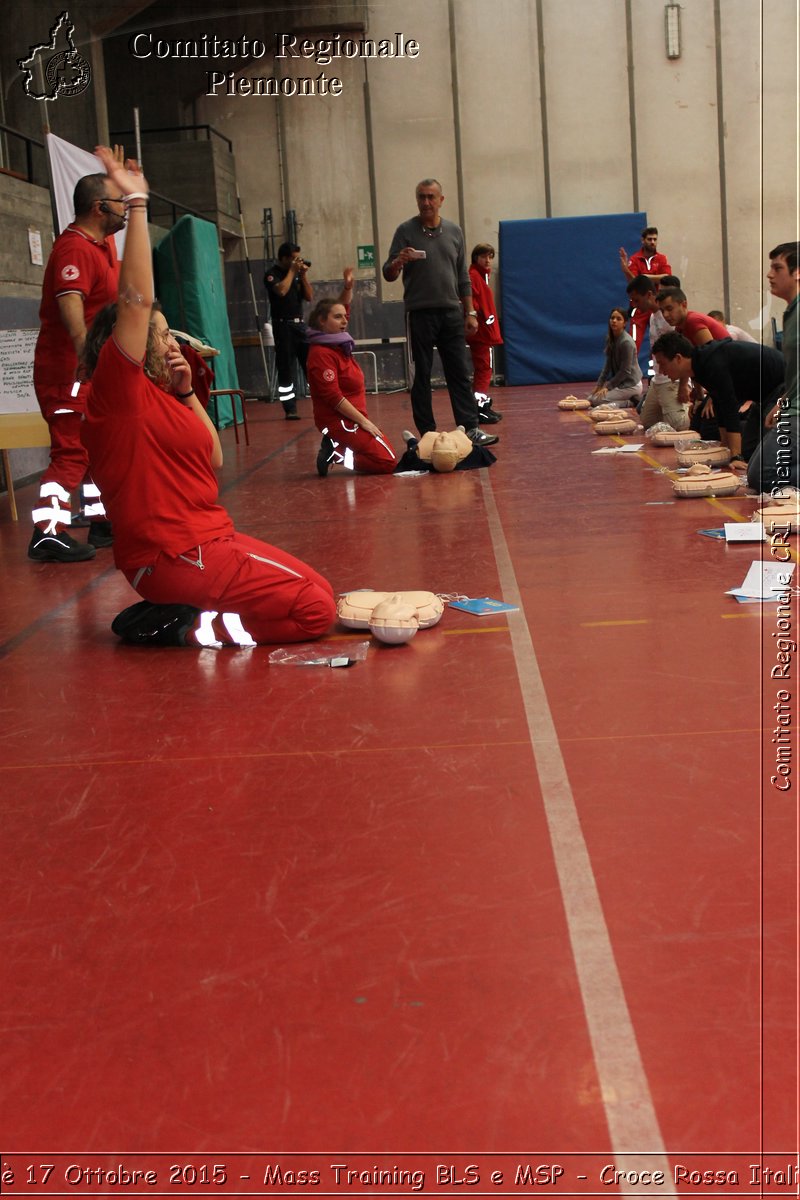 Ciri 17 Ottobre 2015 - Mass Training BLS e MSP - Croce Rossa Italiana- Comitato Regionale del Piemonte