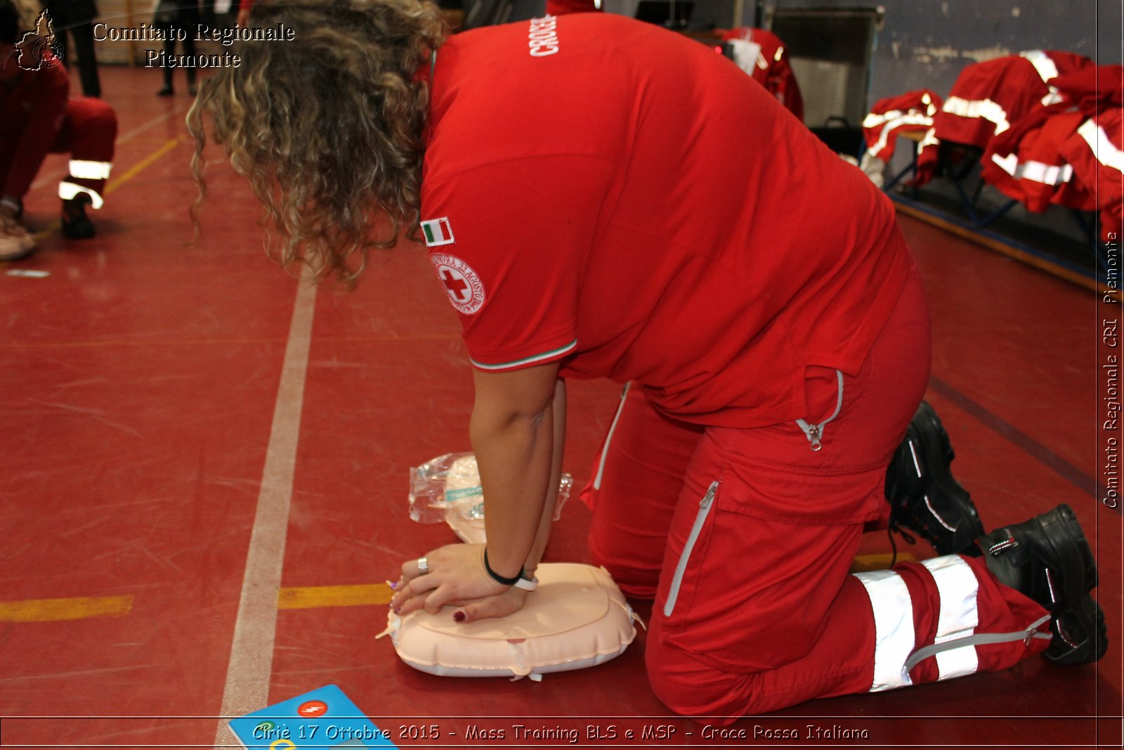 Ciri 17 Ottobre 2015 - Mass Training BLS e MSP - Croce Rossa Italiana- Comitato Regionale del Piemonte