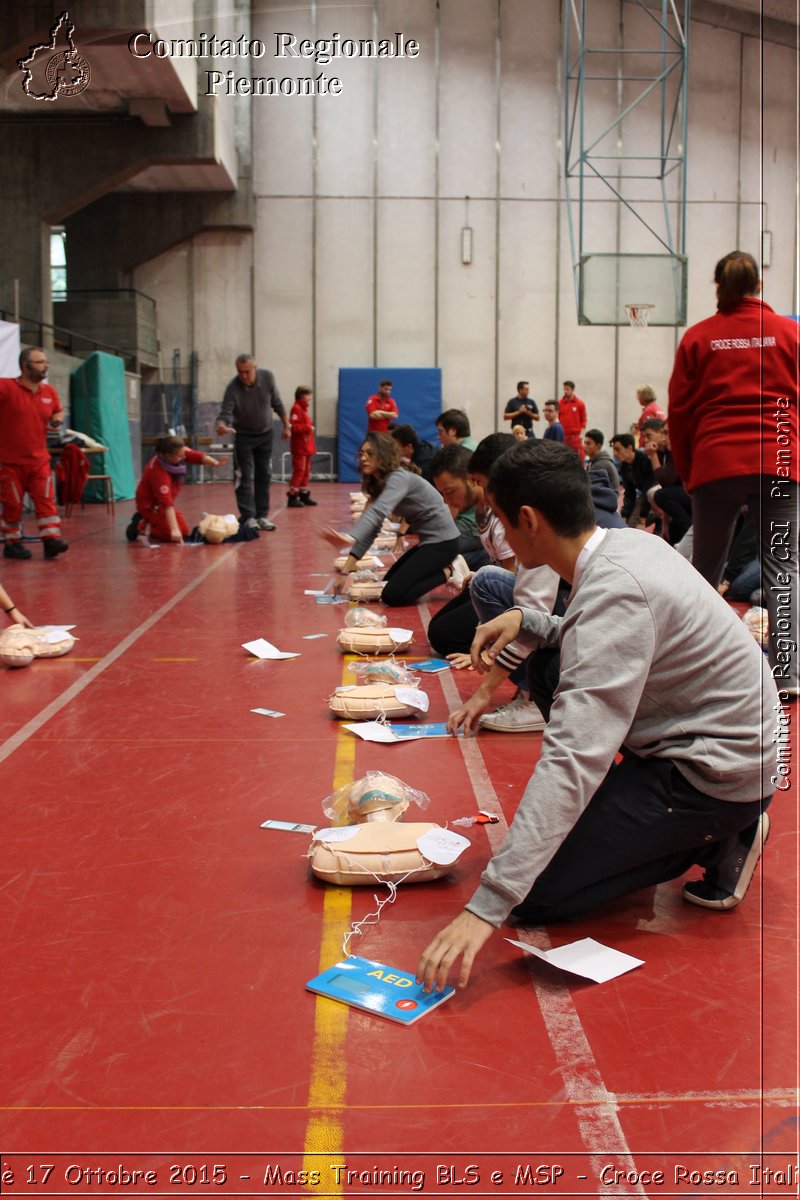 Ciri 17 Ottobre 2015 - Mass Training BLS e MSP - Croce Rossa Italiana- Comitato Regionale del Piemonte