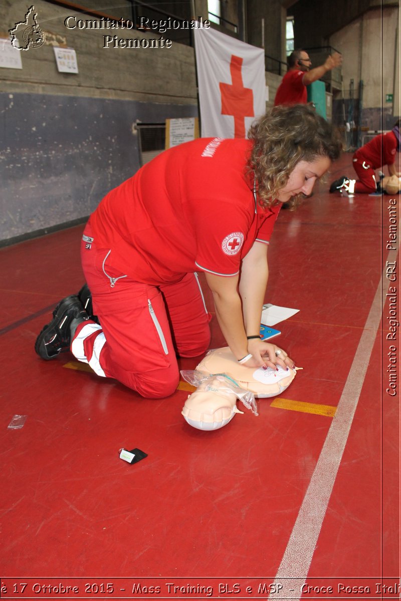 Ciri 17 Ottobre 2015 - Mass Training BLS e MSP - Croce Rossa Italiana- Comitato Regionale del Piemonte