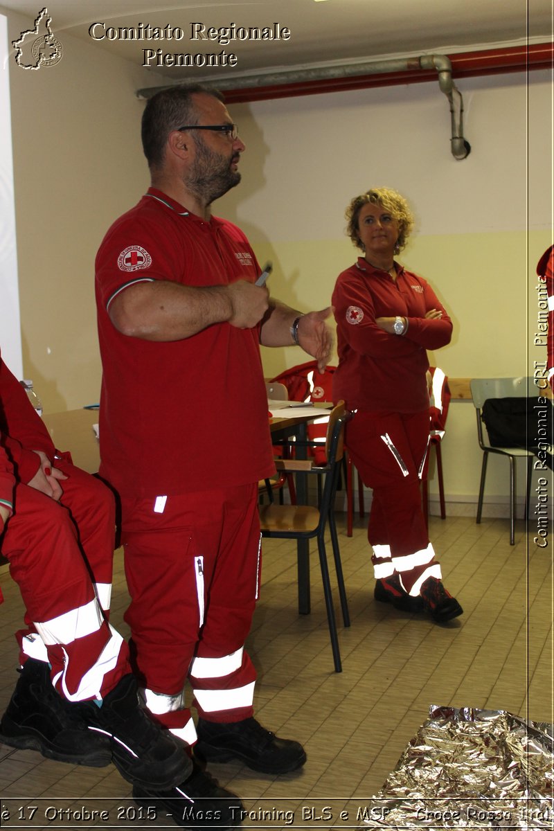 Ciri 17 Ottobre 2015 - Mass Training BLS e MSP - Croce Rossa Italiana- Comitato Regionale del Piemonte