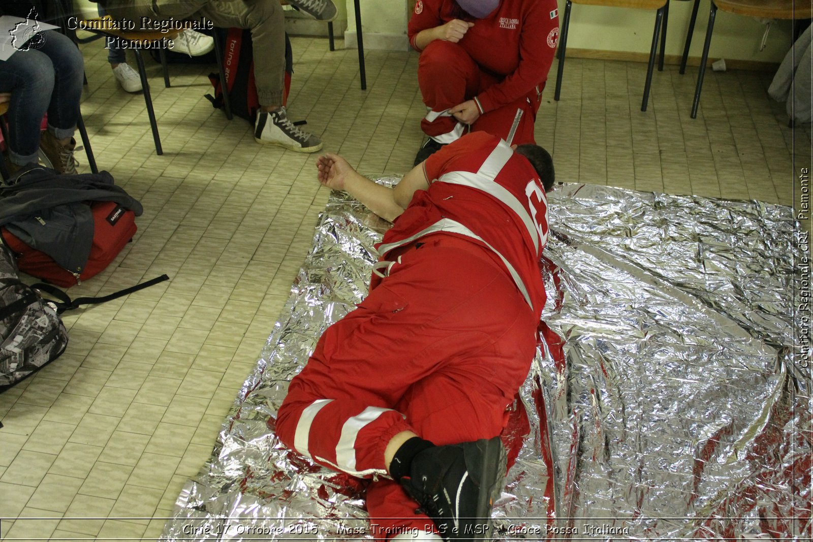 Ciri 17 Ottobre 2015 - Mass Training BLS e MSP - Croce Rossa Italiana- Comitato Regionale del Piemonte