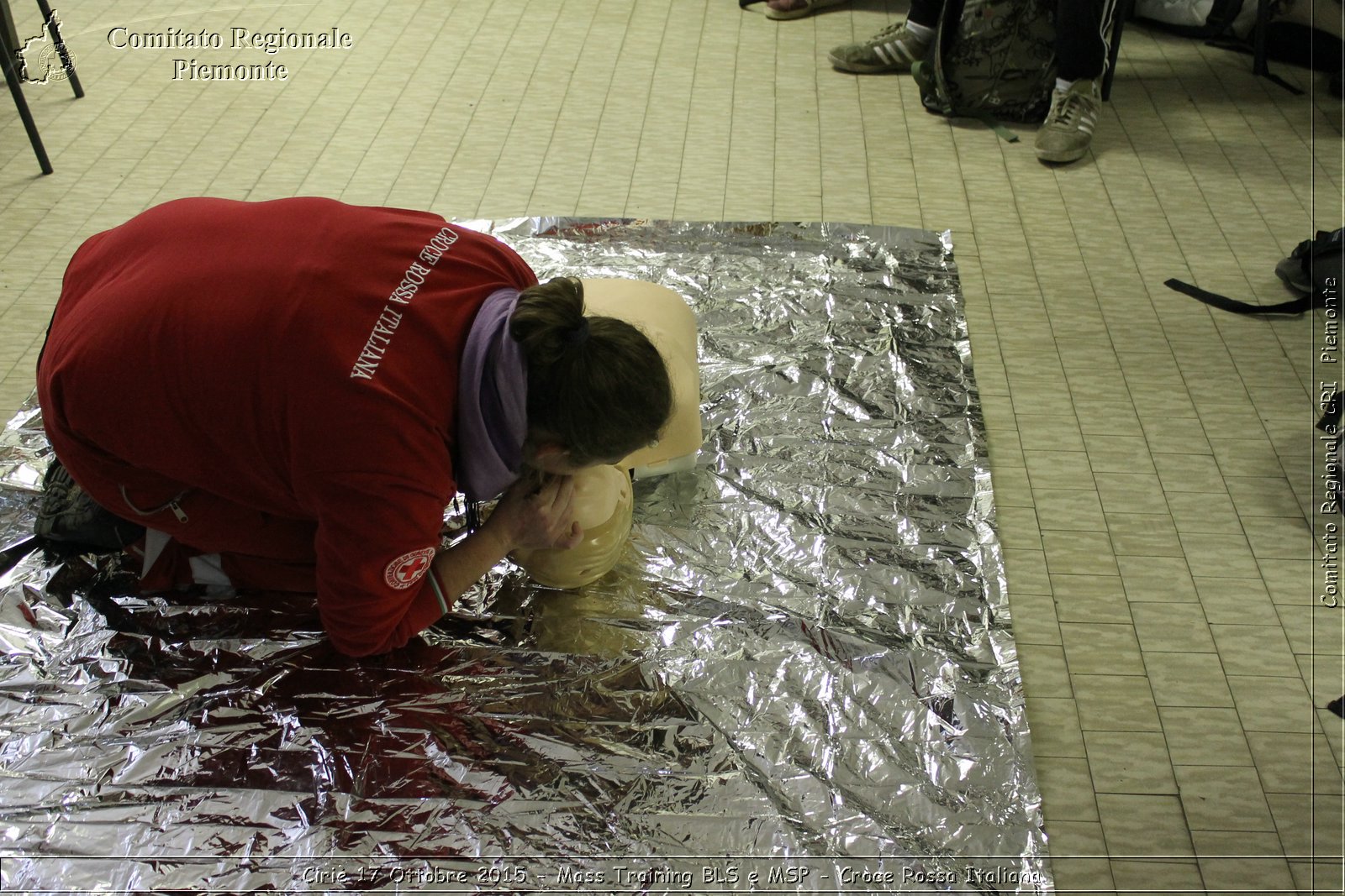 Ciri 17 Ottobre 2015 - Mass Training BLS e MSP - Croce Rossa Italiana- Comitato Regionale del Piemonte