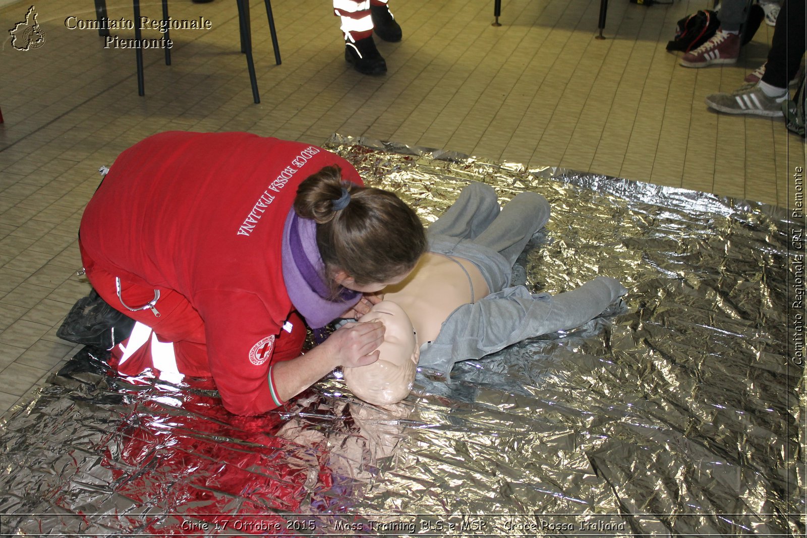 Ciri 17 Ottobre 2015 - Mass Training BLS e MSP - Croce Rossa Italiana- Comitato Regionale del Piemonte