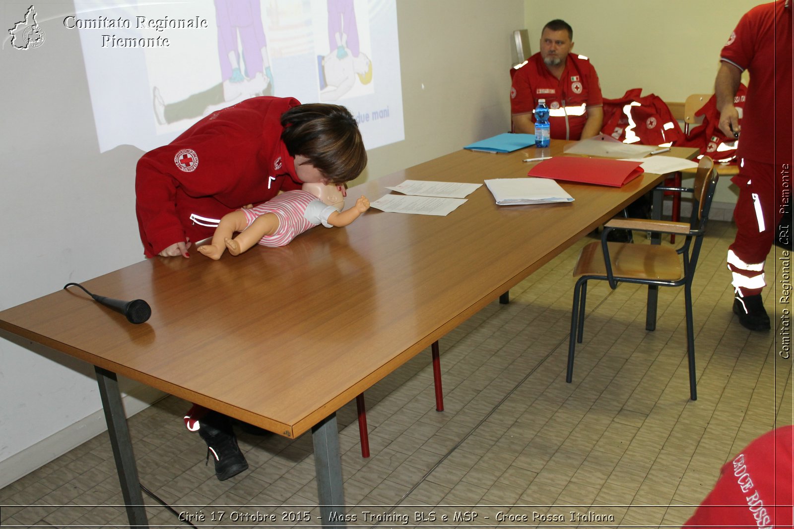 Ciri 17 Ottobre 2015 - Mass Training BLS e MSP - Croce Rossa Italiana- Comitato Regionale del Piemonte