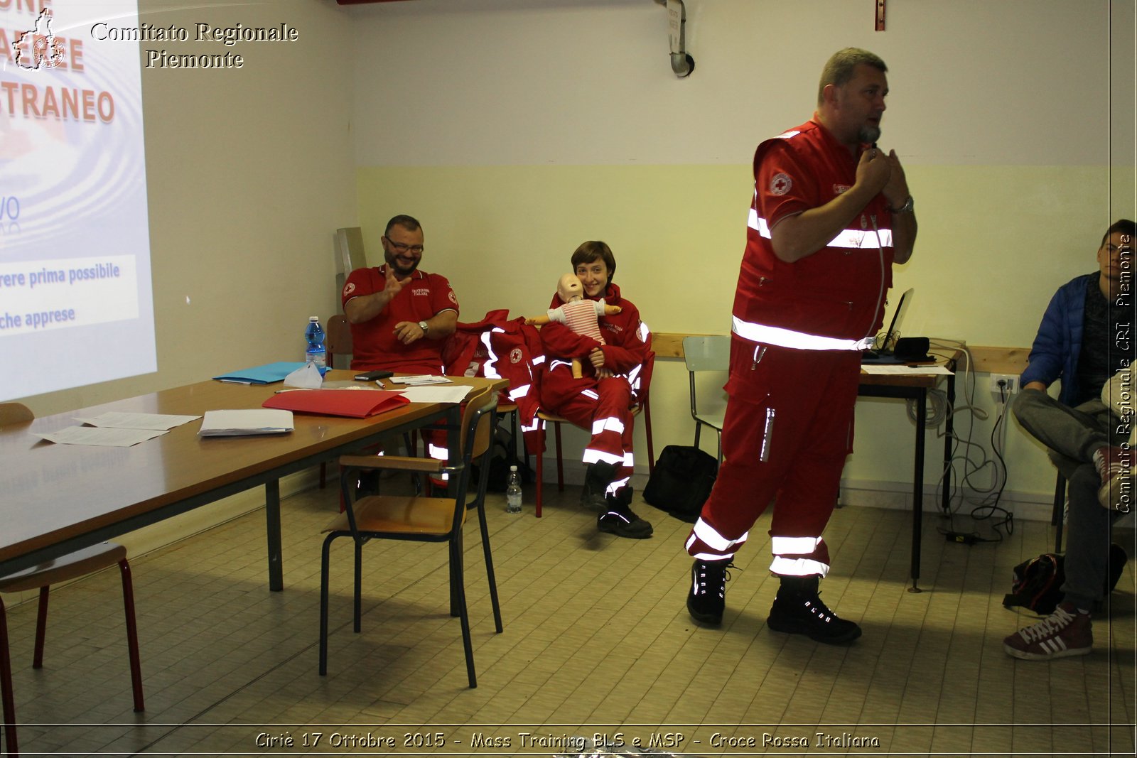 Ciri 17 Ottobre 2015 - Mass Training BLS e MSP - Croce Rossa Italiana- Comitato Regionale del Piemonte