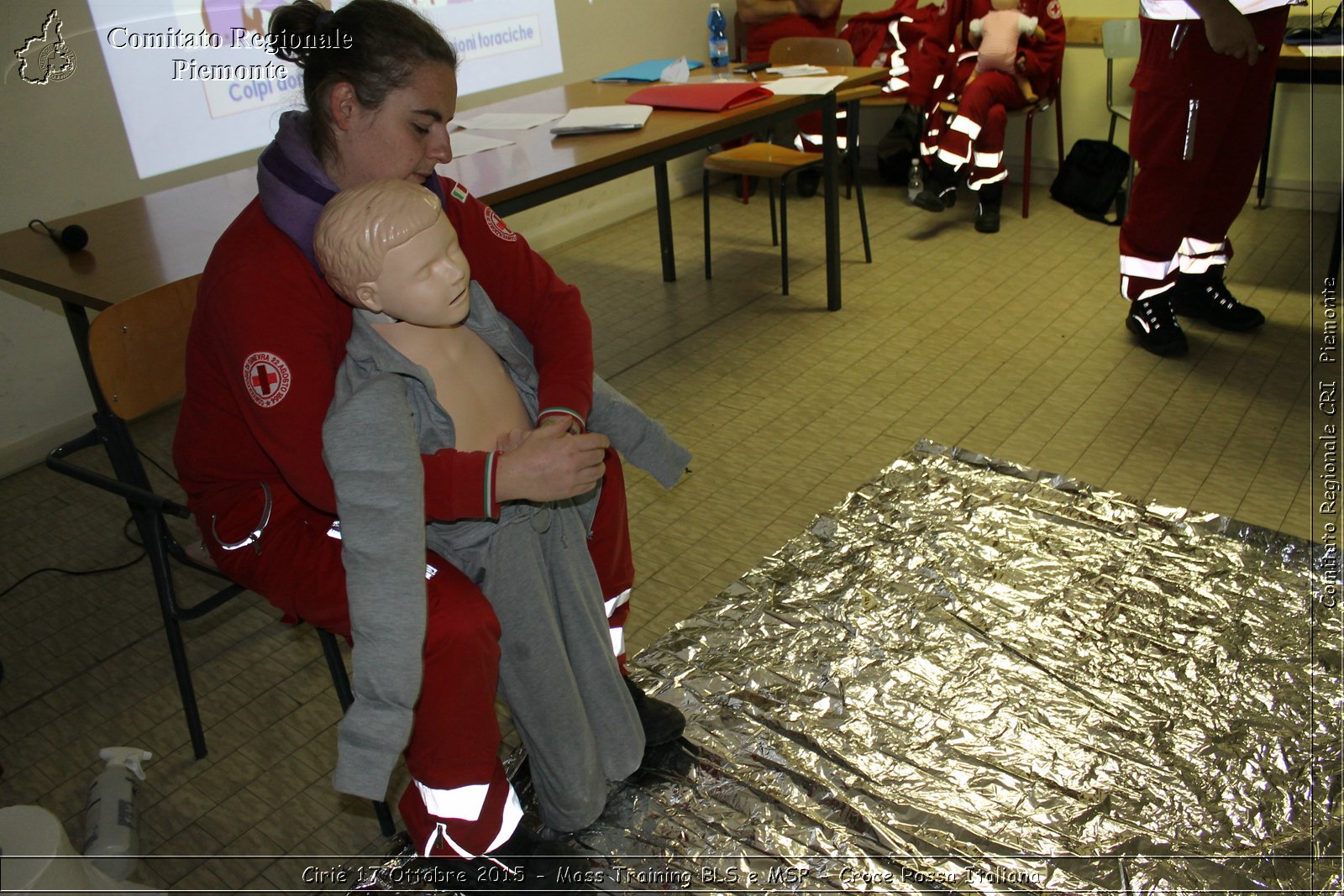 Ciri 17 Ottobre 2015 - Mass Training BLS e MSP - Croce Rossa Italiana- Comitato Regionale del Piemonte