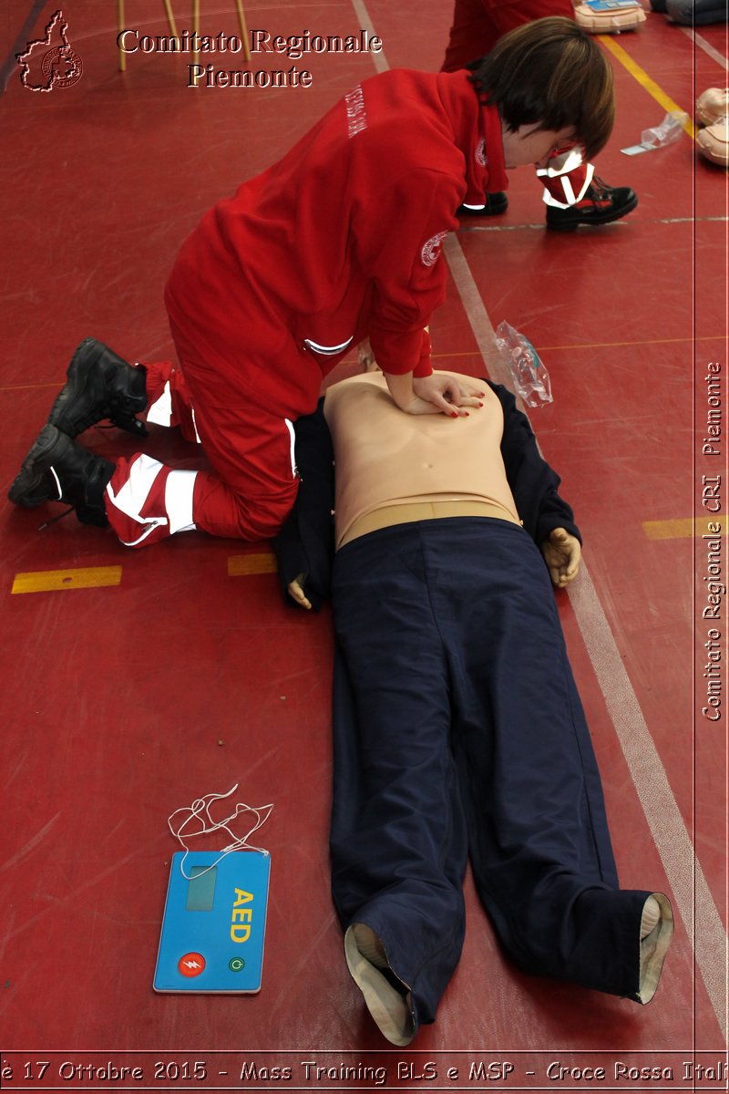 Ciri 17 Ottobre 2015 - Mass Training BLS e MSP - Croce Rossa Italiana- Comitato Regionale del Piemonte