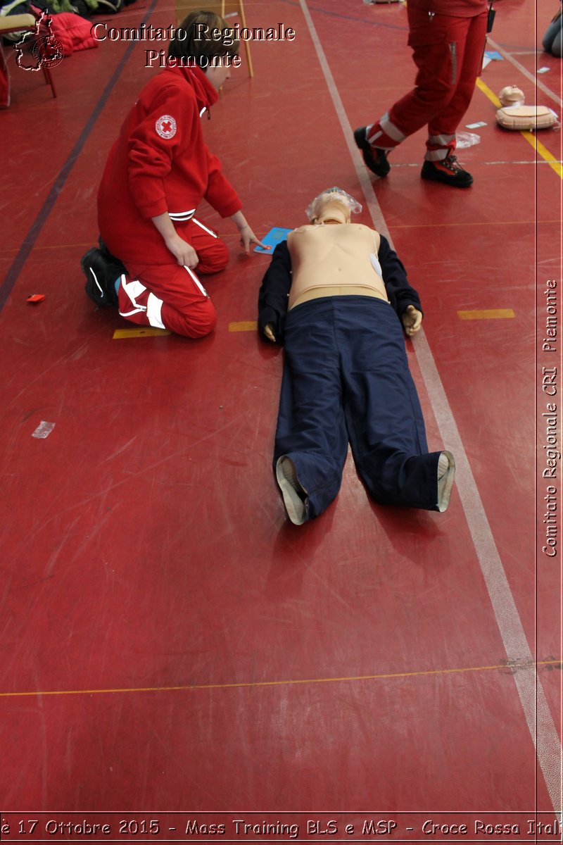 Ciri 17 Ottobre 2015 - Mass Training BLS e MSP - Croce Rossa Italiana- Comitato Regionale del Piemonte