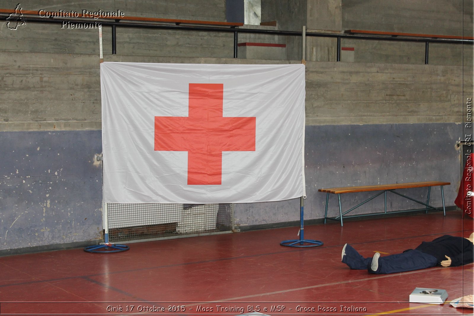 Ciri 17 Ottobre 2015 - Mass Training BLS e MSP - Croce Rossa Italiana- Comitato Regionale del Piemonte