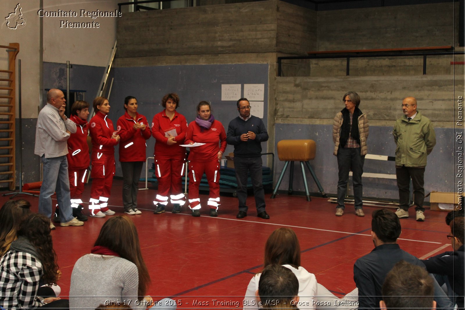 Ciri 17 Ottobre 2015 - Mass Training BLS e MSP - Croce Rossa Italiana- Comitato Regionale del Piemonte