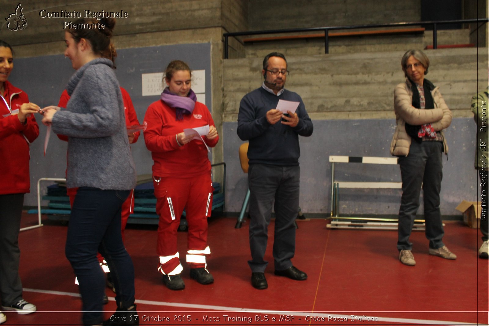 Ciri 17 Ottobre 2015 - Mass Training BLS e MSP - Croce Rossa Italiana- Comitato Regionale del Piemonte