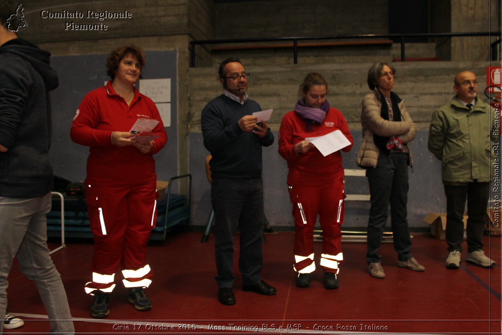 Ciri 17 Ottobre 2015 - Mass Training BLS e MSP - Croce Rossa Italiana- Comitato Regionale del Piemonte