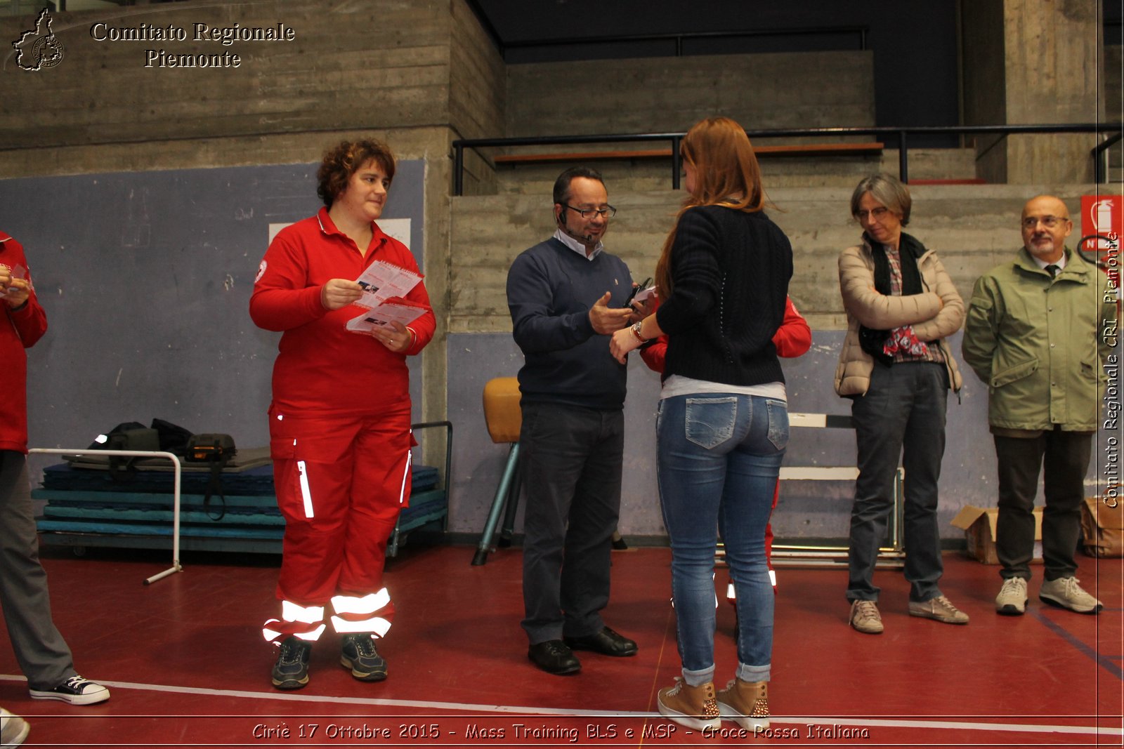 Ciri 17 Ottobre 2015 - Mass Training BLS e MSP - Croce Rossa Italiana- Comitato Regionale del Piemonte