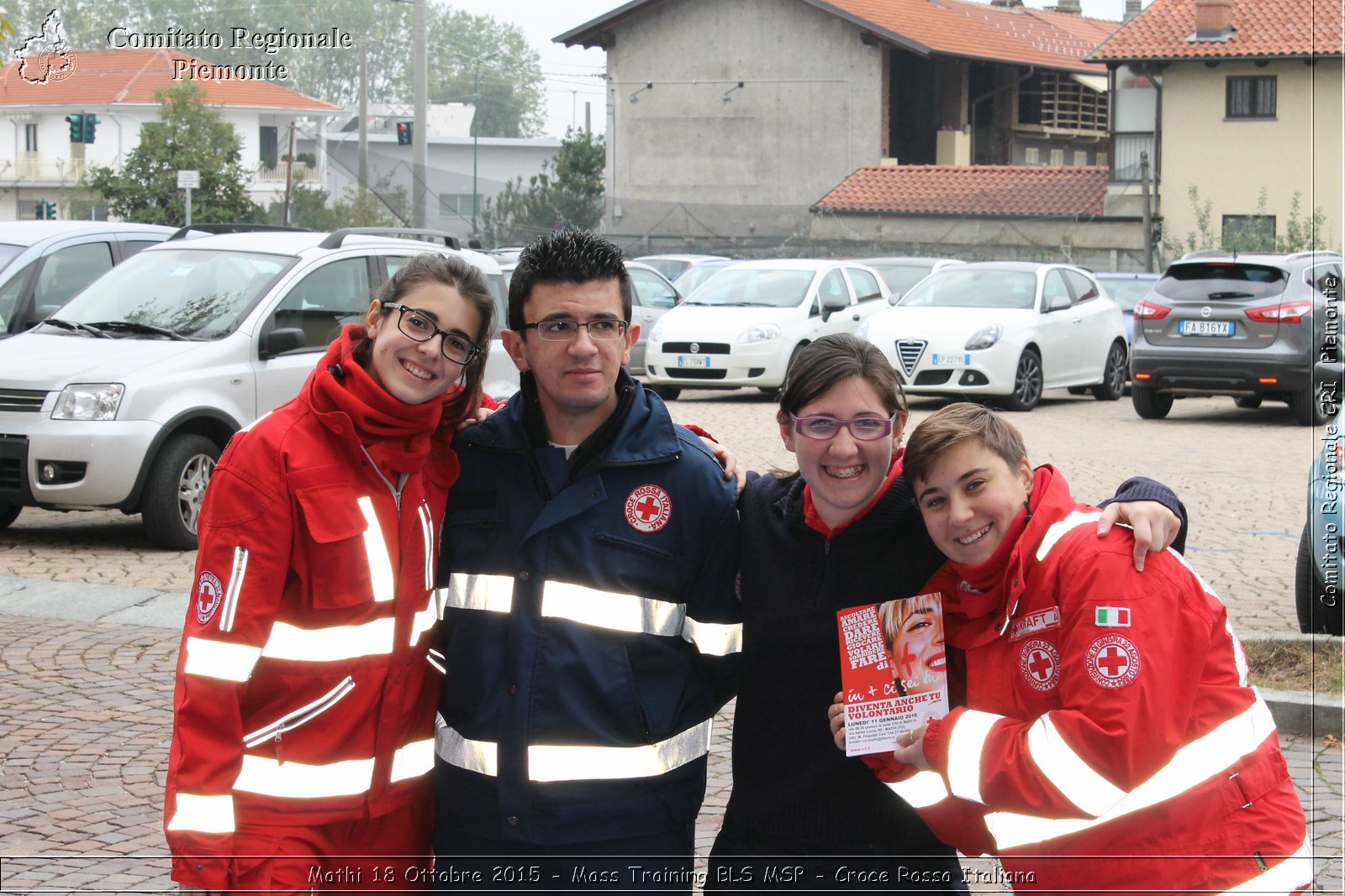 Mathi 18 Ottobre 2015 - Mass Training BLS MSP - Croce Rossa Italiana- Comitato Regionale del Piemonte