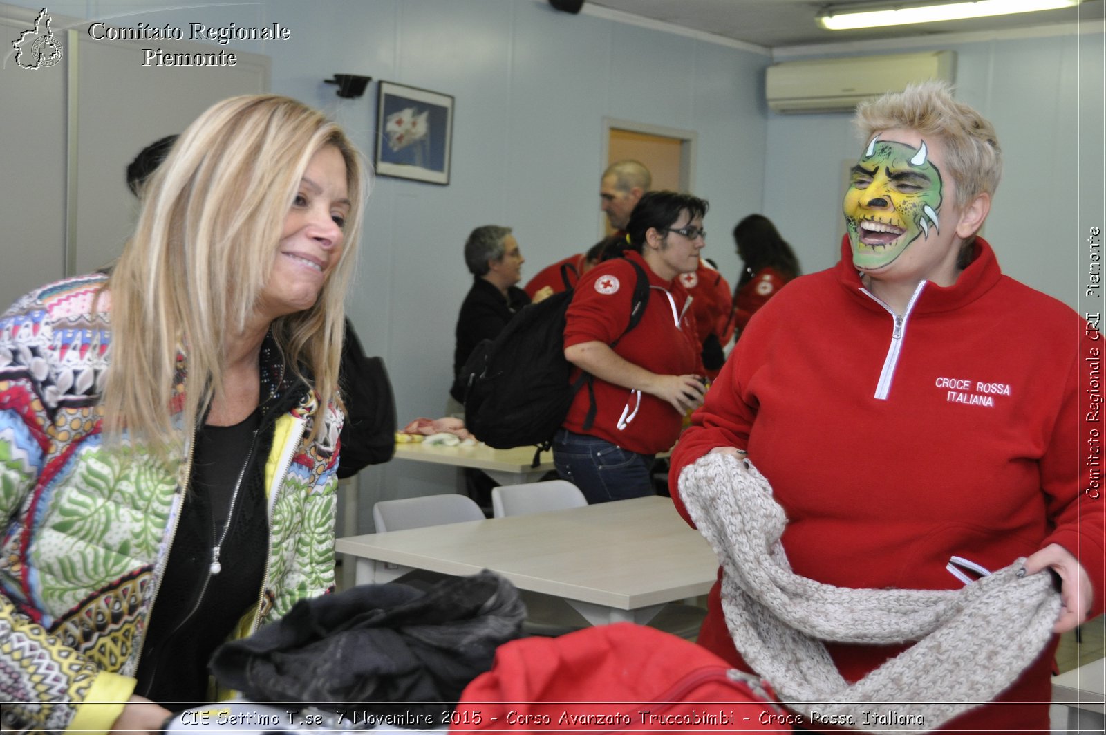 CIE Settimo T.se 7 Novembre 2015 - Corso Avanzato Truccabimbi - Croce Rossa Italiana- Comitato Regionale del Piemonte