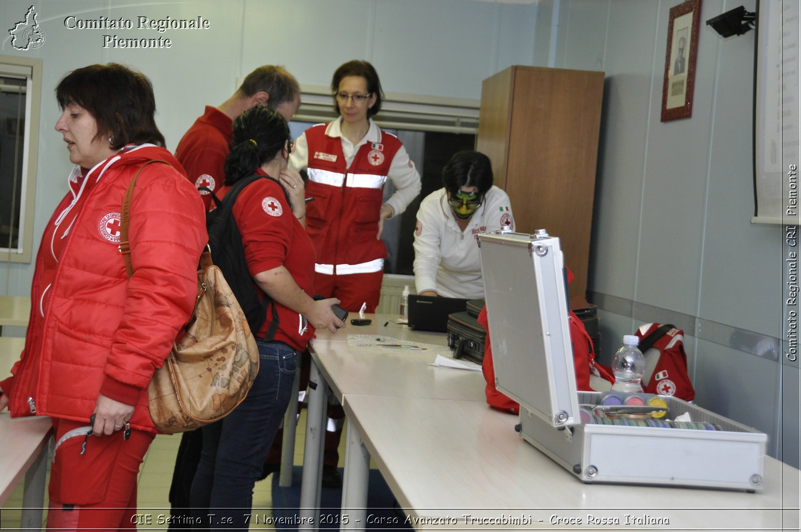 CIE Settimo T.se 7 Novembre 2015 - Corso Avanzato Truccabimbi - Croce Rossa Italiana- Comitato Regionale del Piemonte